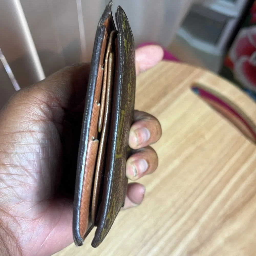 Louis Vuitton Men’s Dark Brown Monogram Wallet